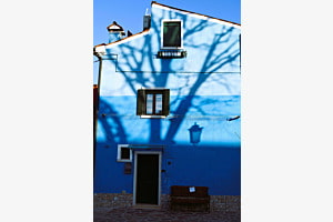 Shade in blue