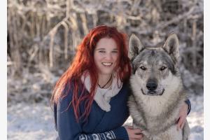Der Wolf und das Mädchen