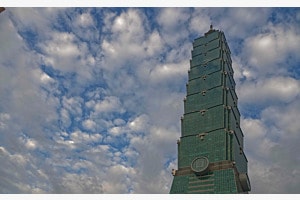 Wolkenkratzer Taipei 101