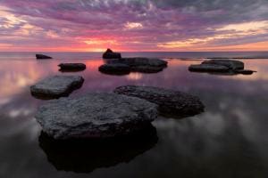 Floating Rock, Öland, Schweden Floating Rock, Öland, Schweden