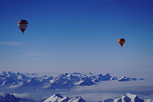 From the sky