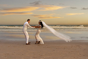 Hochzeit am Strand