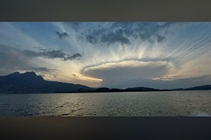 Wolken Explosion Wolken Explosion