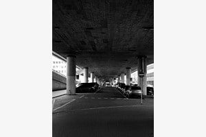Under bridge 