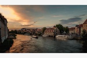 Bamberg im Abendlicht