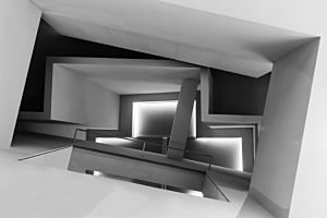 Blick nach oben (Vitra Design Museum)