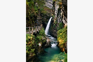 Thurwasserfall, Toggenburg, Schweiz