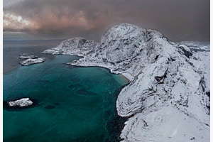 Norwegen aus der Luft 