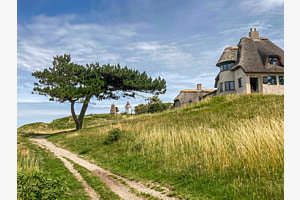 Idylle mit Leuchtturm
