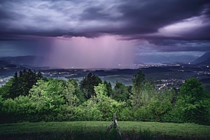 Gewitter über Thun