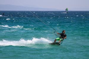 Kite Surfer in Tariffa Kite Surfer in Tariffa