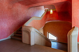 Das rote Treppenhaus (Goetheanum, Dornach)