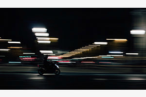 Scooter in Paris
