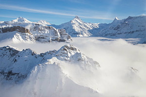 Snow mountains