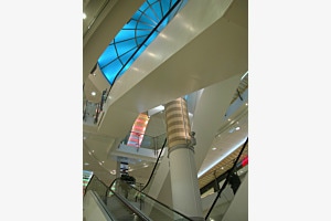 Blick zur Decke