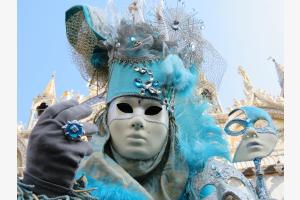 Maske in Venedig