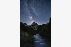 Milkyway über dem Wellhorn