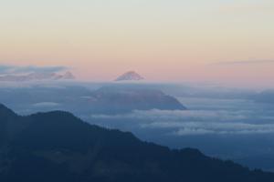 Morgenstimmung mit Nebel und Niesen