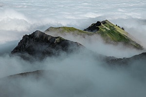 über den Wolken