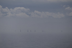 Dunst auf dem See