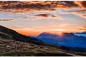 Niederhorn, Sonnenaufgang