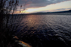 Das Gewitter naht.......über dem Murtensee