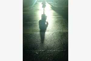 Frau im Licht