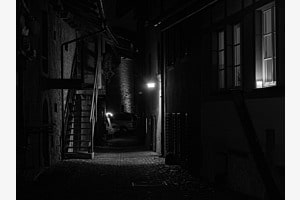 Dunkle Gasse