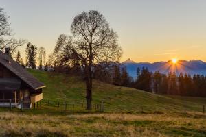 Sonnenuntergang auf dem Schallenberg Sonnenuntergang auf dem Schallenberg