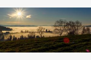 Sonnenuntergang bei Trachselwald Sonnenuntergang bei Trachselwald