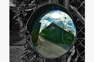 Spiegel Farbig