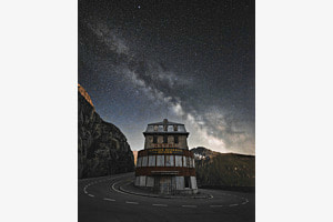 Milchstrasse über dem Furkapass