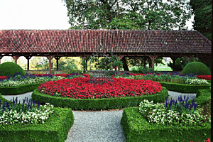 Wolfsberg Schloss/ UBS Fortbildungsstätte Gartenanlage