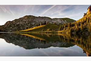 Morgenstimmung beim Seebergsee