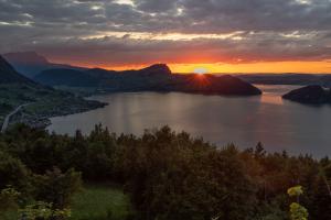 Sunset über dem Vierwaldstättersee Sunset über dem Vierwaldstättersee
