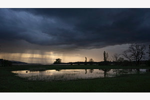 Regen in Sicht