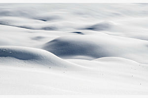 Snow dunes Snow dunes