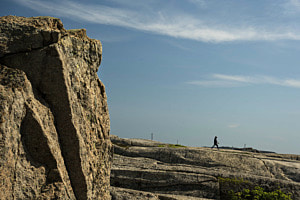 Fels und Mensch im Nationalpark "Verdens Ende" Fels und Mensch im Nationalpark "Verdens Ende"