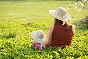 Mutter und Tochter