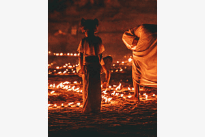 Faszination Feuer - buddhistische Zeremonie