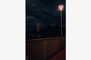 Münster bei Nacht