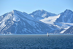 Absolute Stille in der Arktis