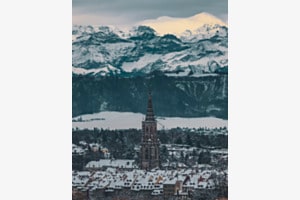 Münster in düsterer Stimmung