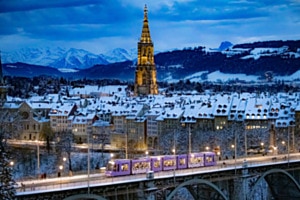 Das Münster zur blauen Stunde