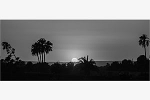 Sonnenuntergang in sw