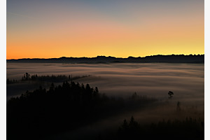 Sonnenaufgang über dem Nebelmeer