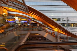 Bahnhof Bern am frühen Morgen