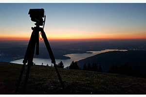 Zugersee im Abendlicht