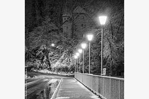 Bern/Marzili nach frischem Schnee Bern/Marzili nach frischem Schnee