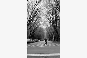 A man on the street